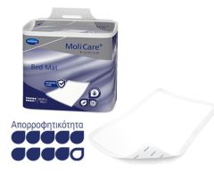 MoliCare® Premium Bed Mat υποσέντονο μίας χρήσης 9 σταγόνων με SAP (60 x 90 cm) συσκευασία 30 τεμαχίων