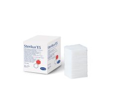 Sterilux ES μη αποστειρωμένη βαμβακερή υπεραπορροφητική γάζα 17 κλωστών 8απλή 100τεμ